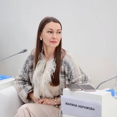 Марина Абрамова на мероприятиях ПМЭФ-2024