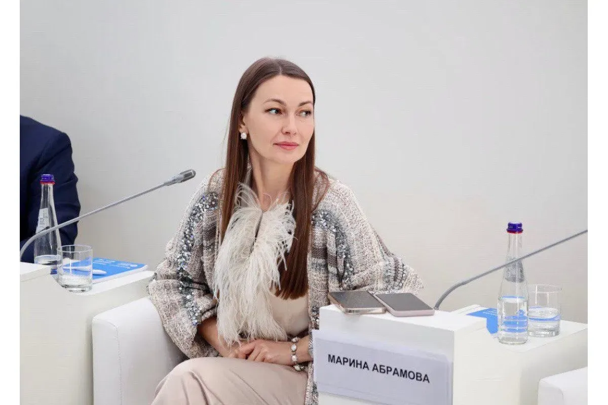 Марина Абрамова на мероприятиях ПМЭФ-2024