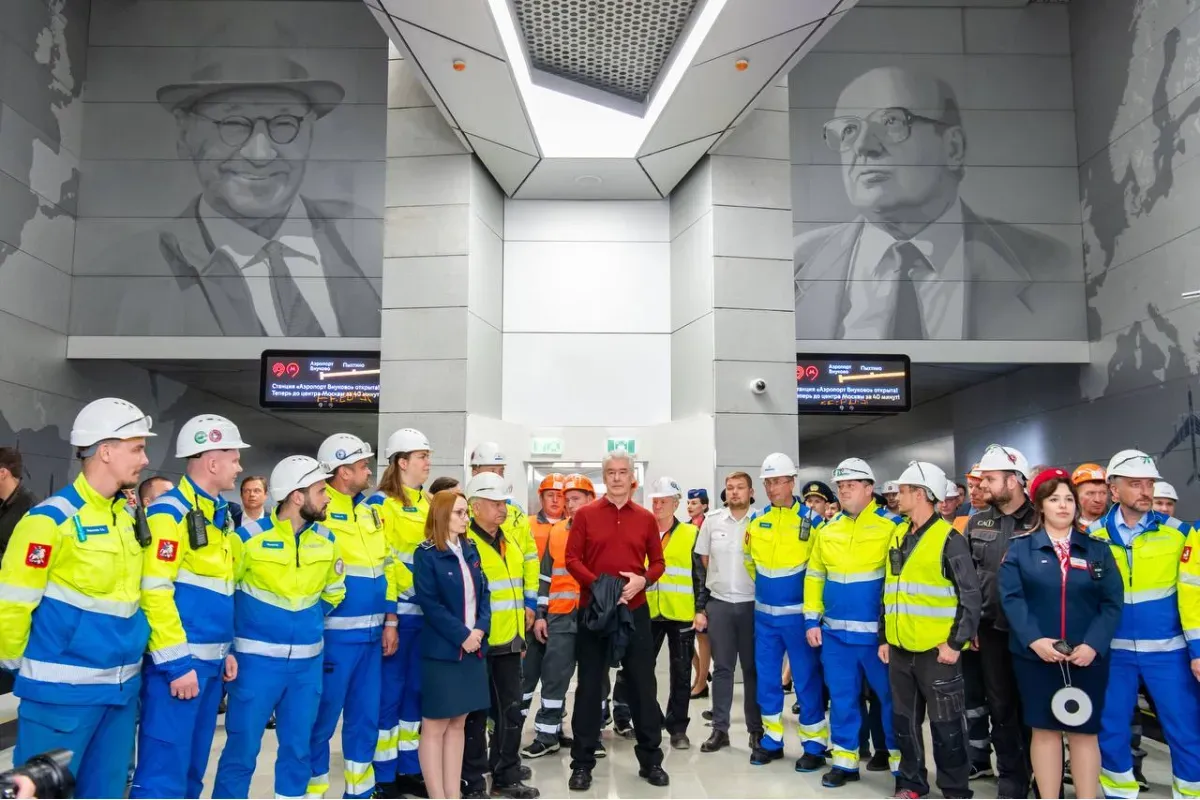В Москве открыли метро в аэропорту Внуково
