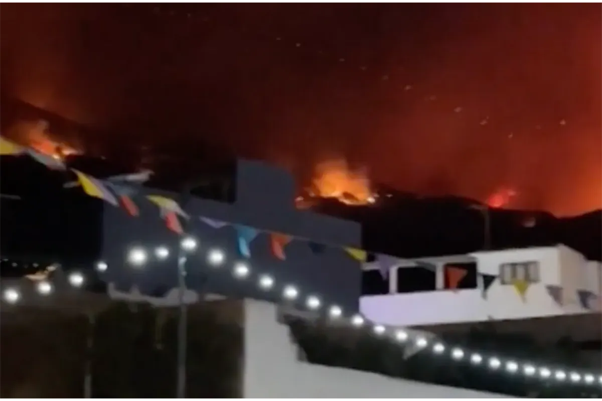 На Тенерифе начали эвакуацию жителей из-за лесных пожаров