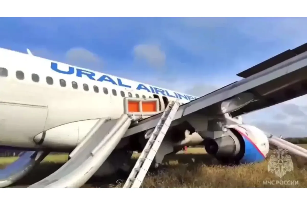 Самолет Сочи-Омск экстренно сел в поле под Новосибирском