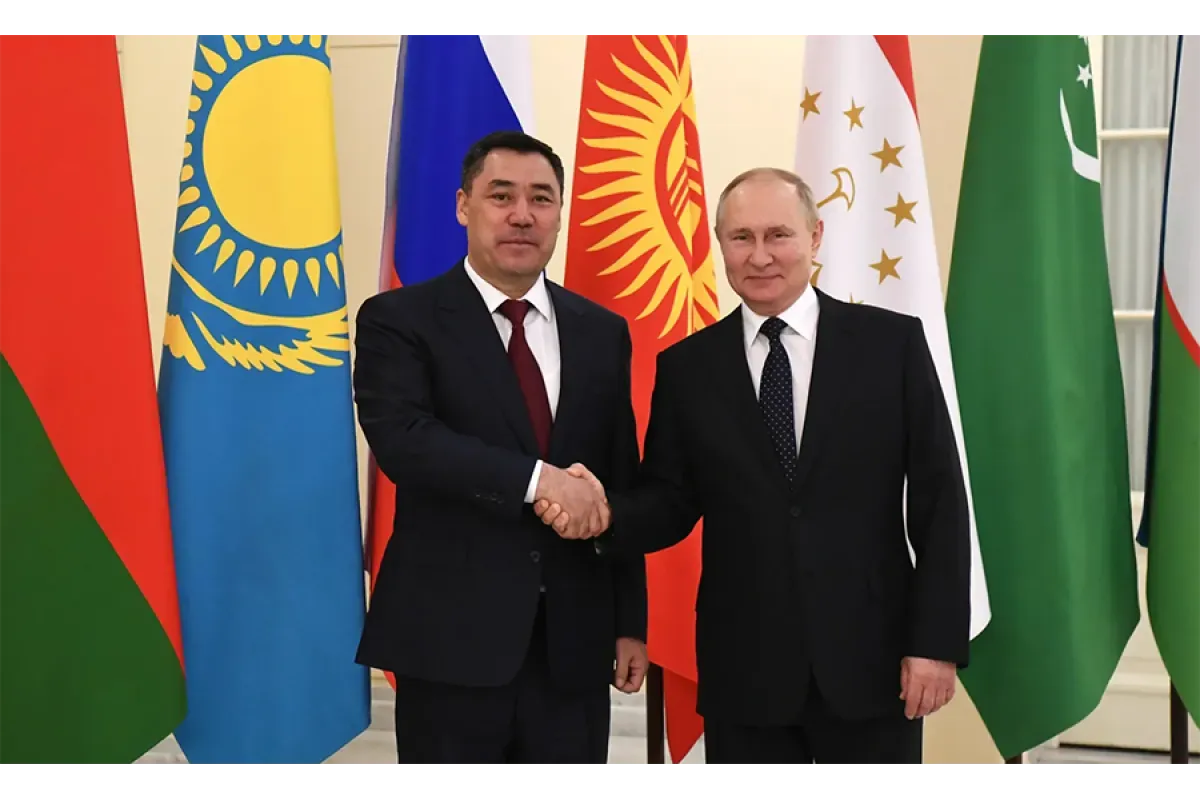 Путин прибыл в Киргизию, где примет участие в саммите СНГ